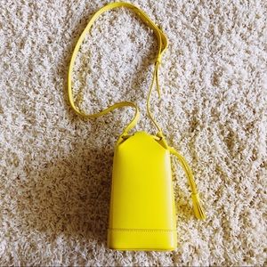 RSVP Paris Box Bag in yellow. New